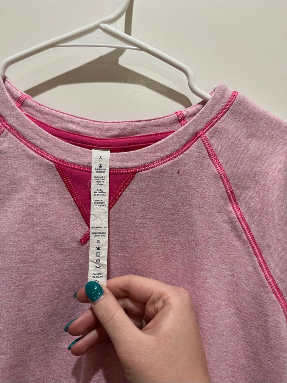 Lululemon Pink Voyage Pullover - Picture 4 of 8